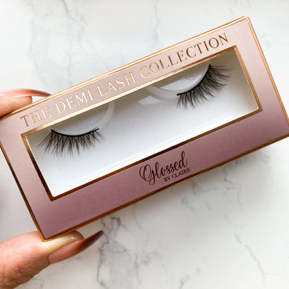 DL1 Half Lash Glossed By Claire in box