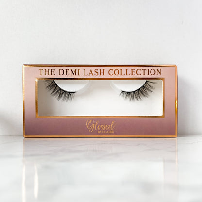 DL2 Half Lash Glossed By Claire in box